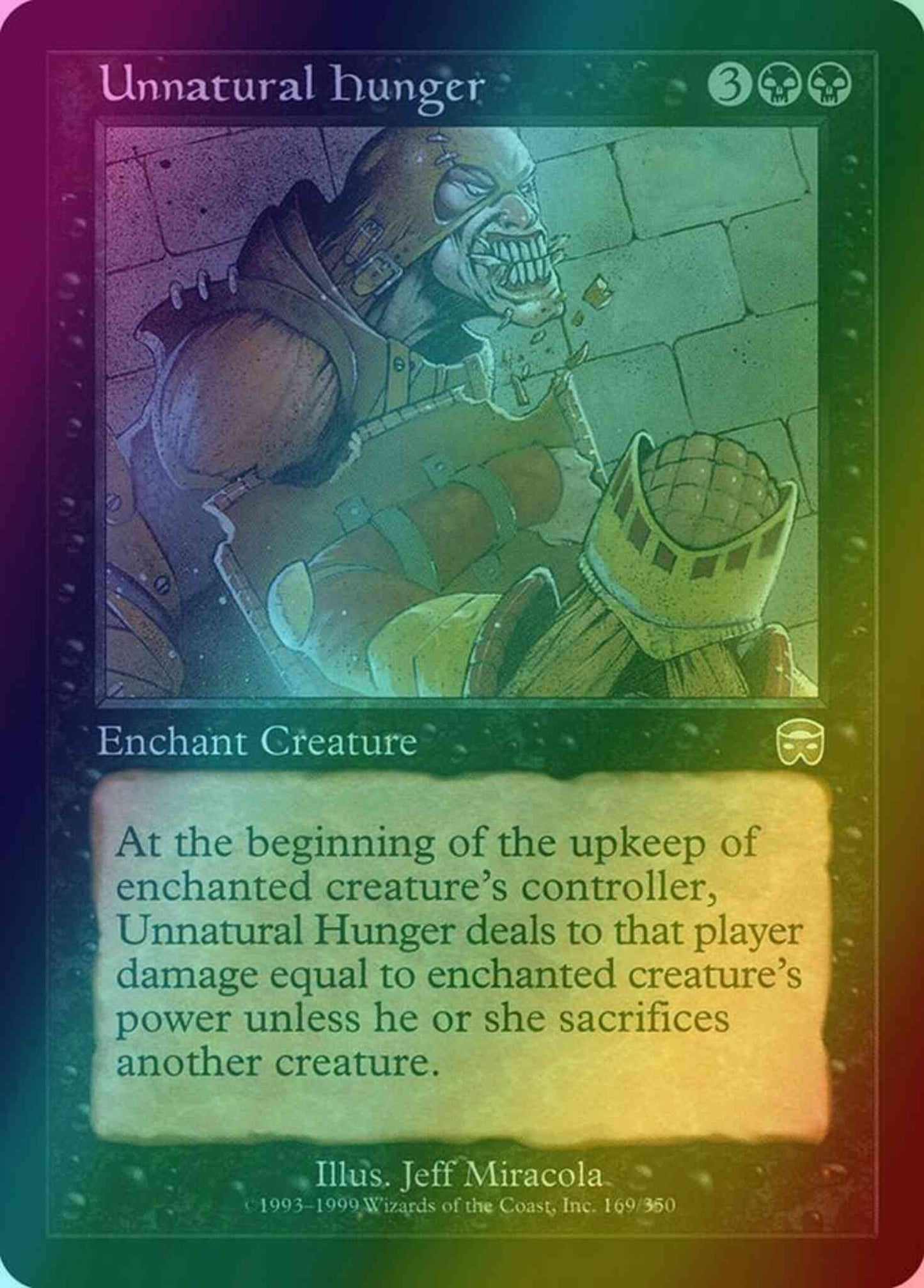 Unnatural Hunger [169] [Mercadian Masques] [Foil]