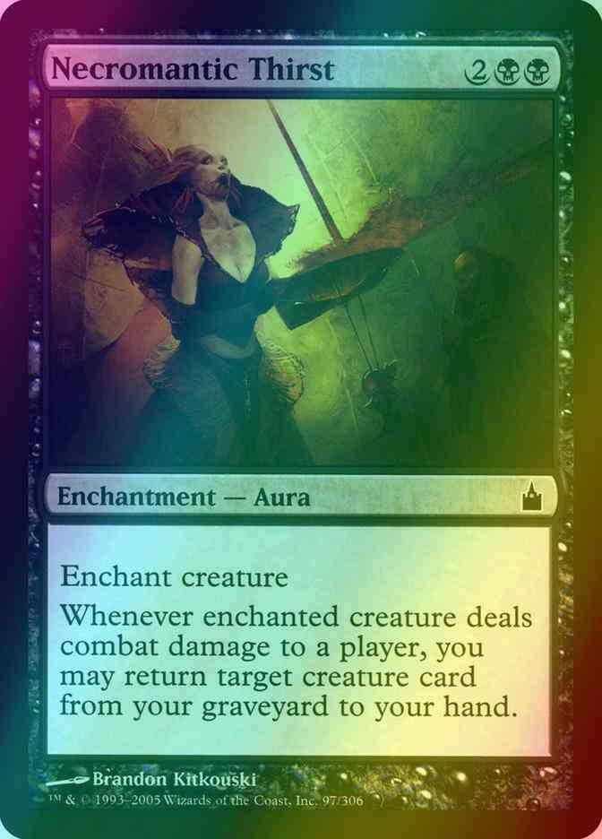 Necromantic Thirst [97] [Ravnica City Of Guilds] [Foil]