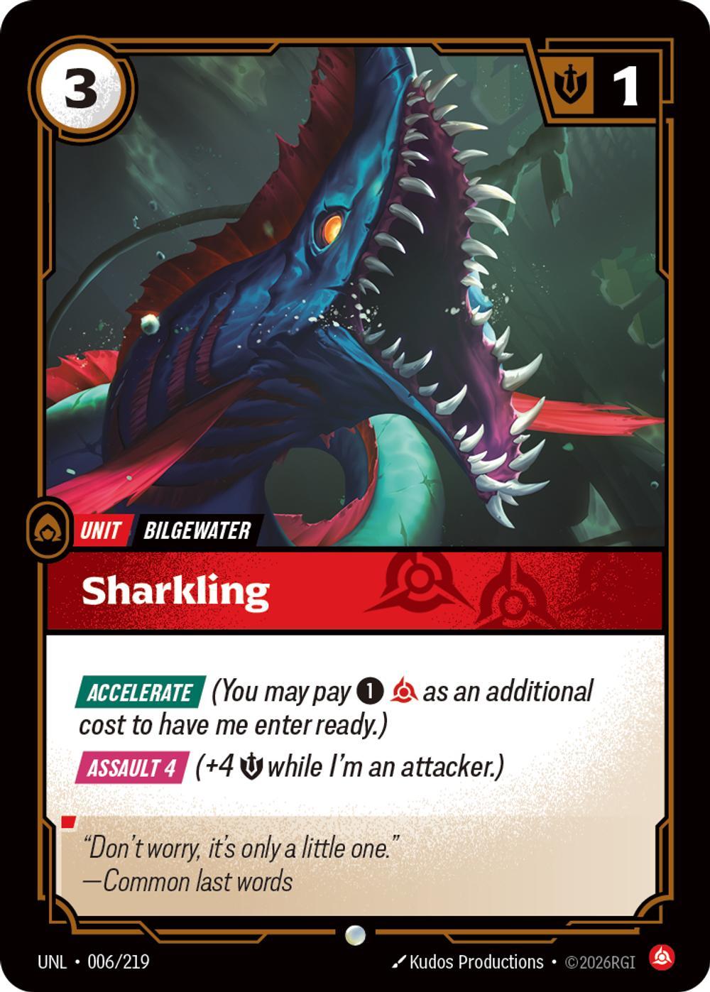 Sharkling - 006/219 [Unleashed] [Non-Foil]