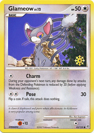 Glameow - 83/130 - Pokemon Countdown Calendar Promo [Non-Holo]