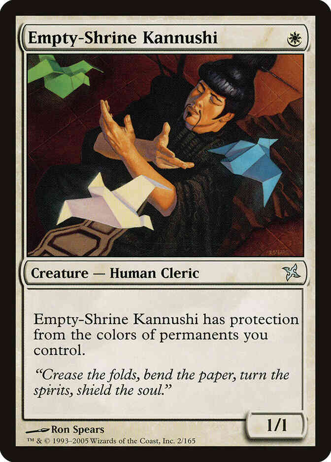 Empty-Shrine Kannushi [2] [Betrayers of Kamigawa] [Non-Foil]