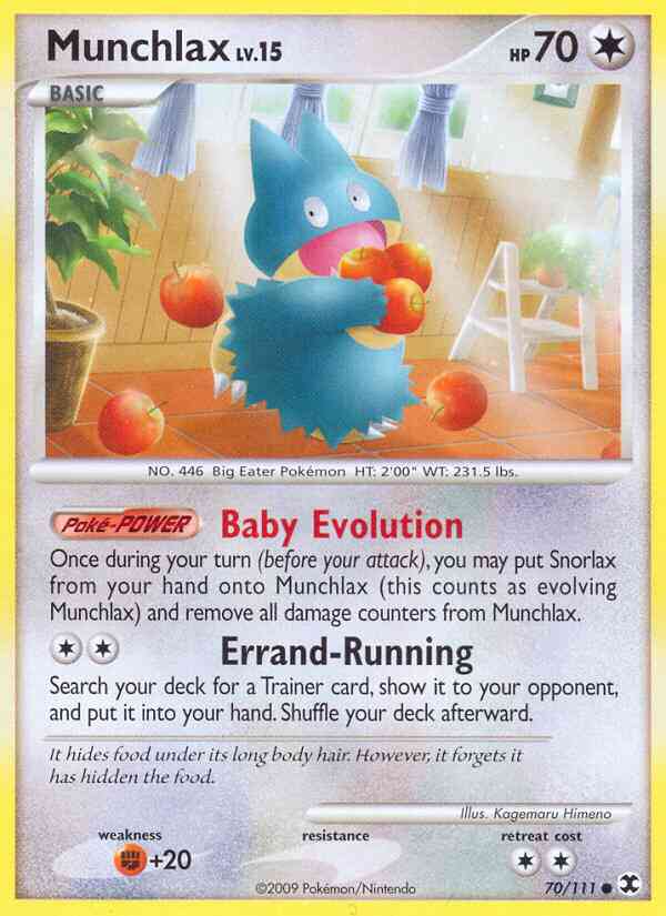 Munchlax - 70/111 - Common [pl2-70] [Non-Holo]