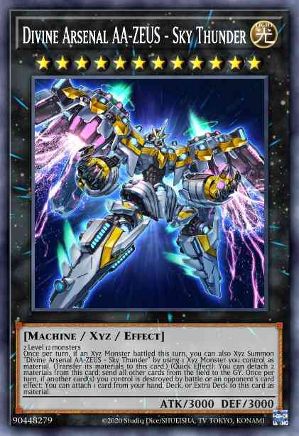 Divine Arsenal AA-ZEUS - Sky Thunder - PHRA-EN045 - Secret Rare - 1st Edition