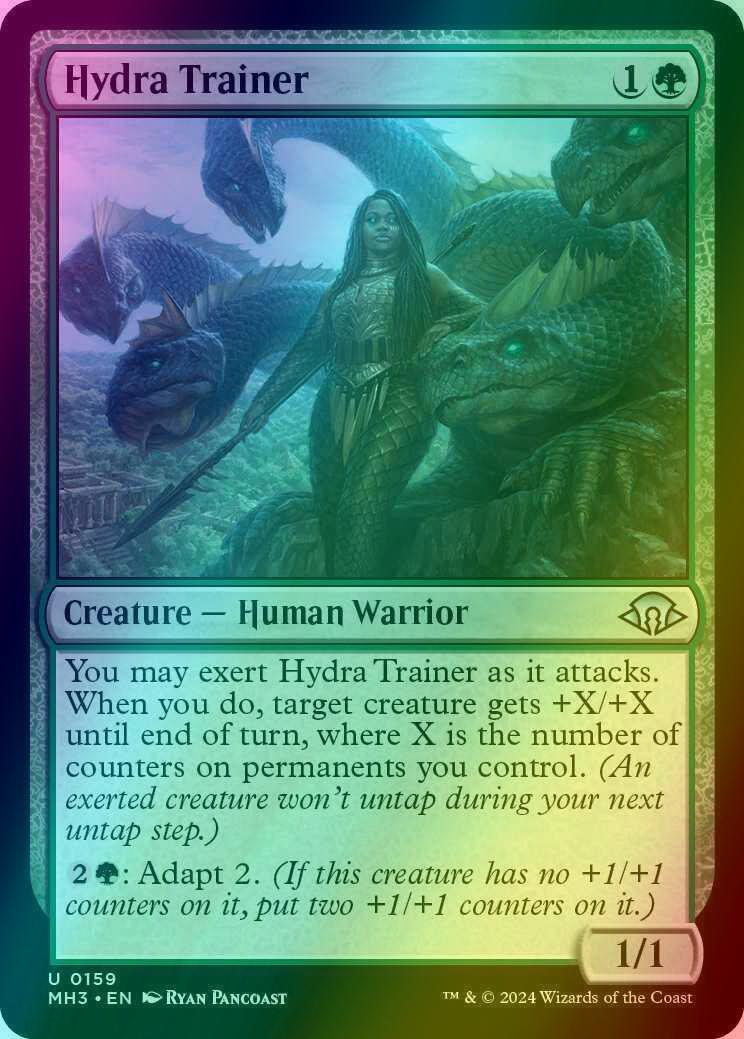 Hydra Trainer [159] [Modern Horizons 3] [Foil]