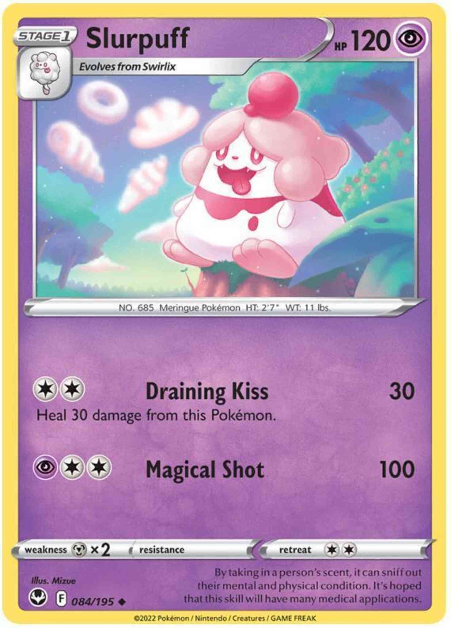 Slurpuff - 084/195 - Uncommon [swsh12-084] [Non-Holo]