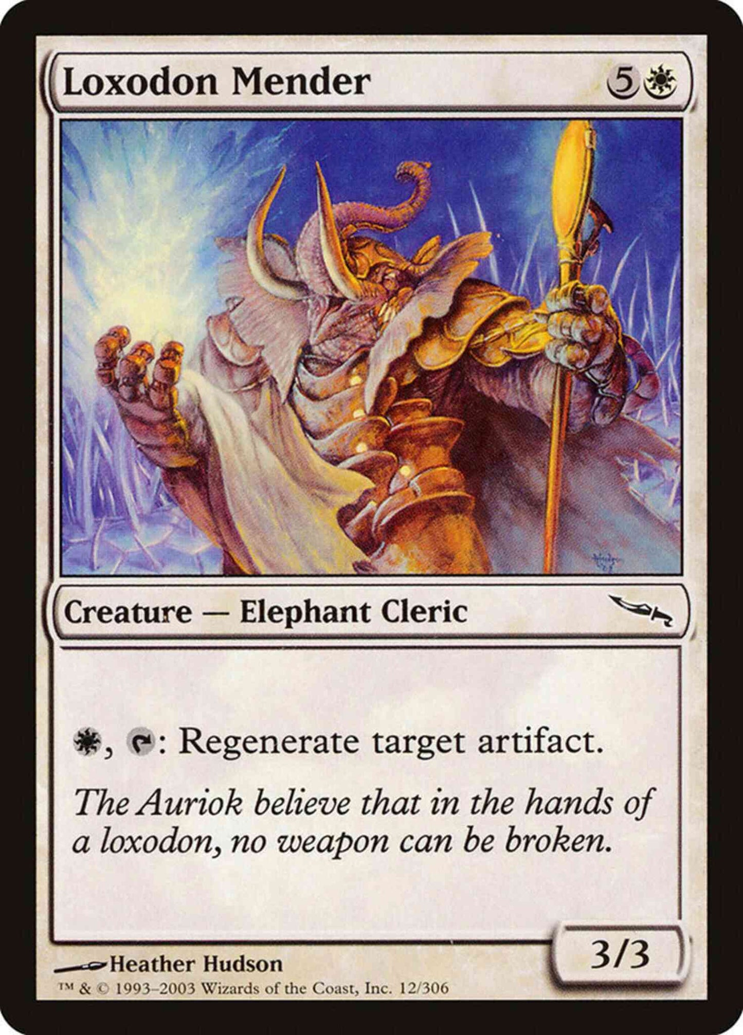 Loxodon Mender [12] [Mirrodin] [Non-Foil]