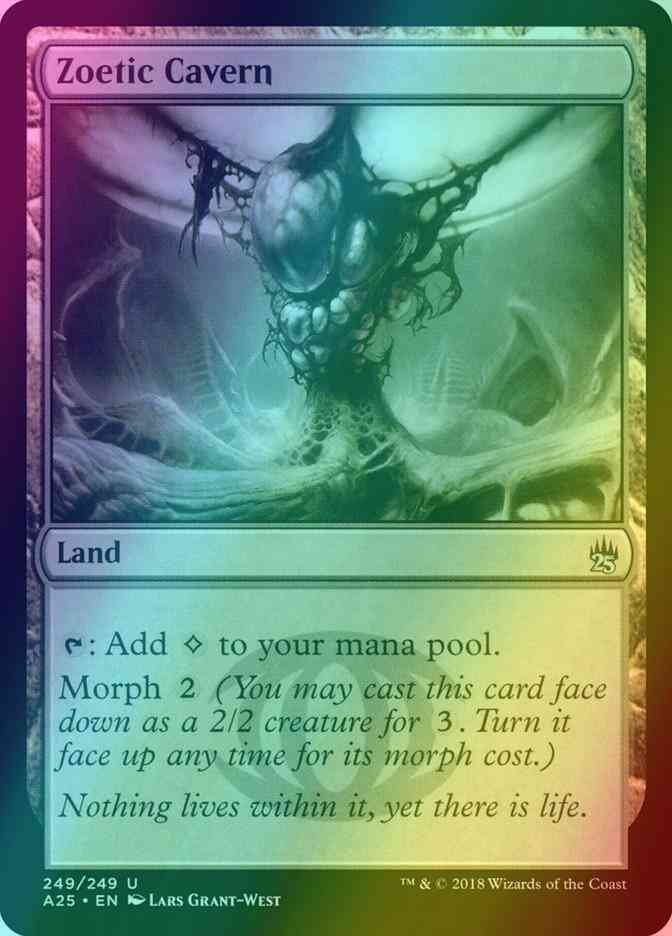 Zoetic Cavern [249] [Masters 25] [Foil]