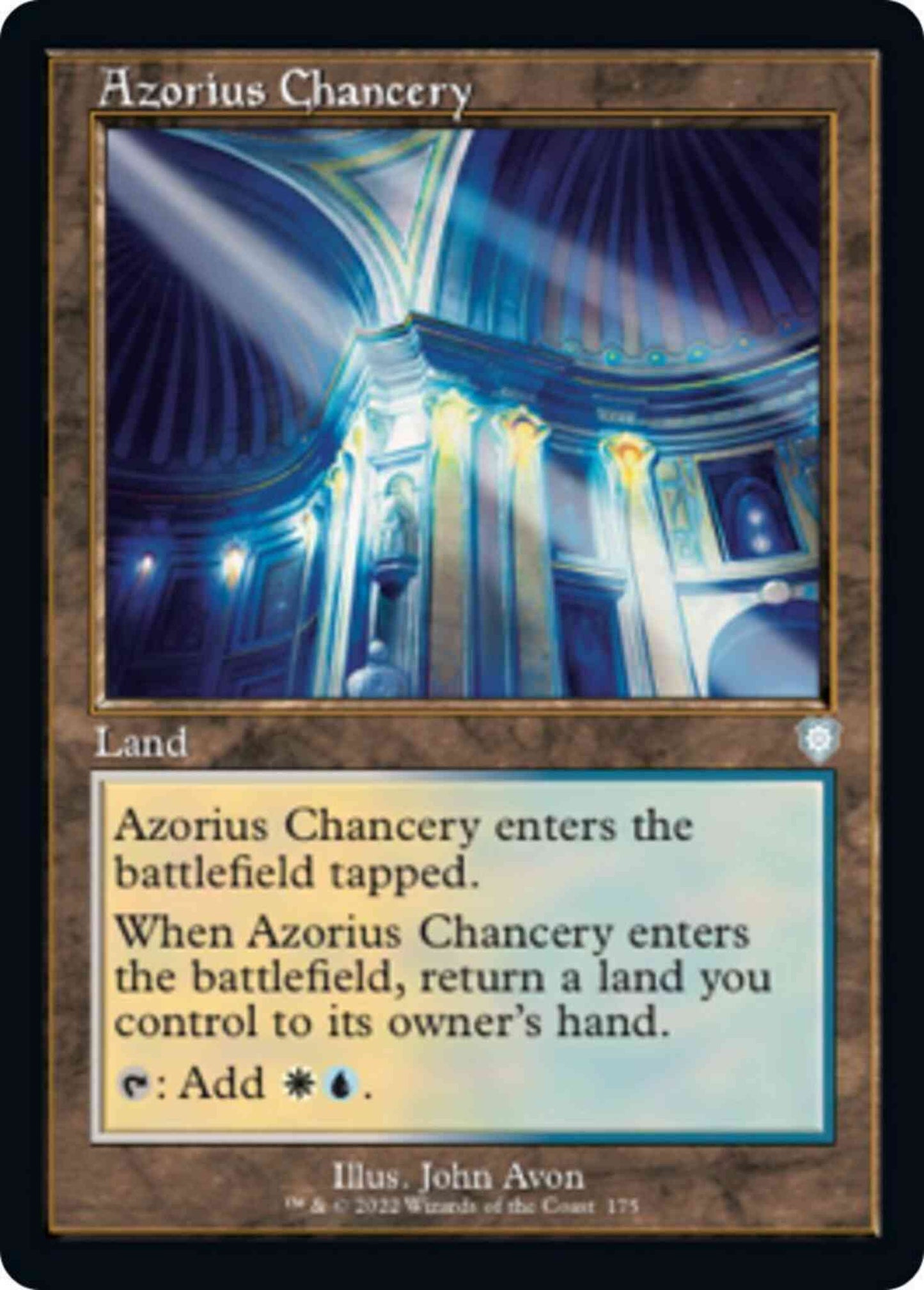 Azorius Chancery [175] [Retro Frame] [The Brothers' War: Commander] [Non-Foil]