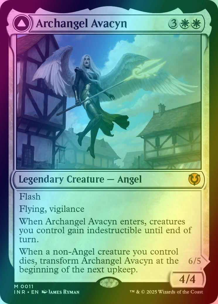 Archangel Avacyn // Avacyn, the Purifier [11] [Innistrad Remastered] [Foil]