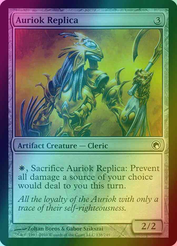 Auriok Replica [138] [Scars Of Mirrodin] [Foil]