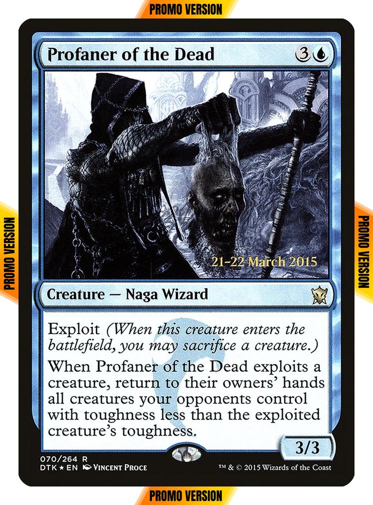 Profaner of the Dead [70s] [Dragons of Tarkir Promos] [Foil]