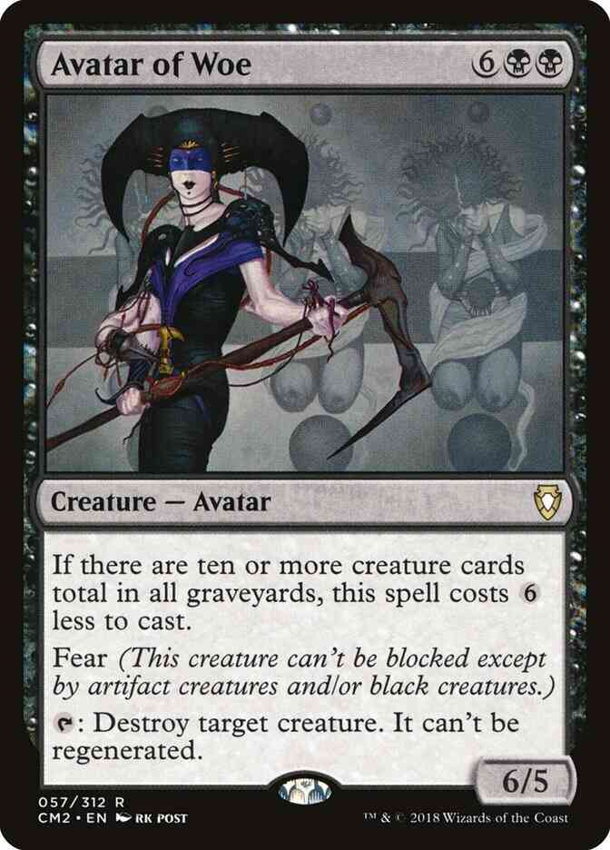Avatar of Woe [57] [Commander Anthology Volume II] [Non-Foil]