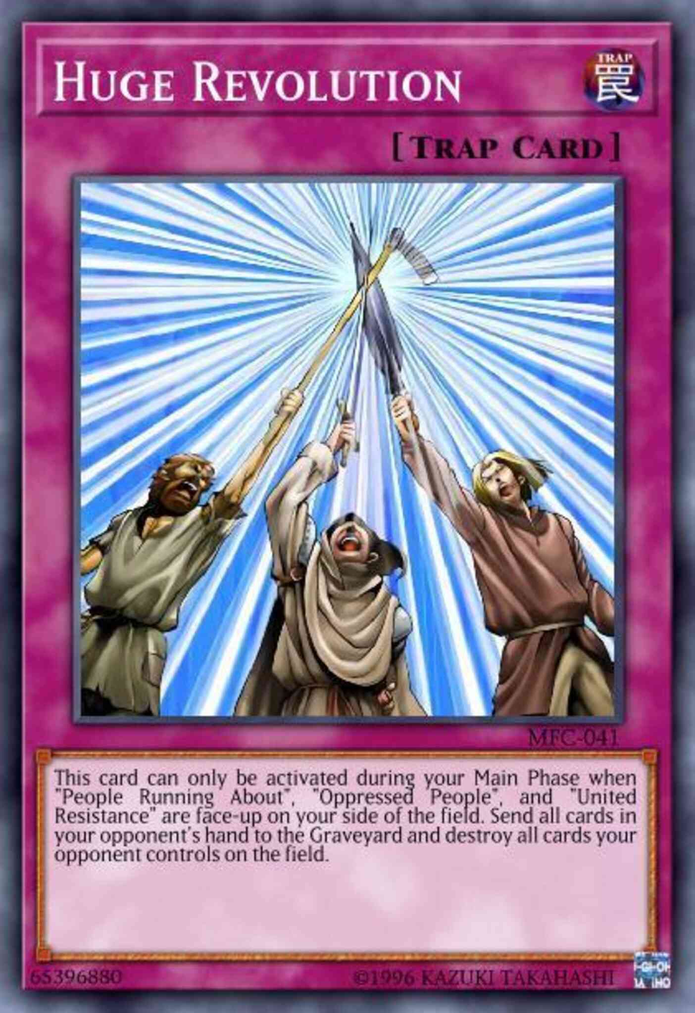 Huge Revolution - DR1-EN096 - Common - Unlimited