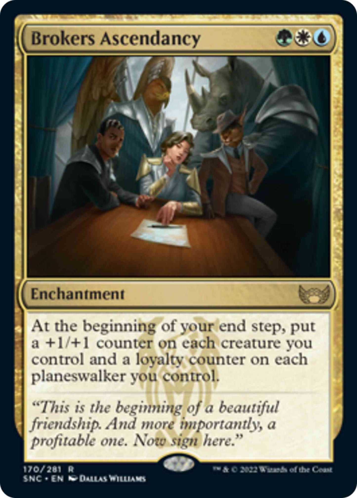 Brokers Ascendancy [170] [Streets of New Capenna] [Non-Foil]