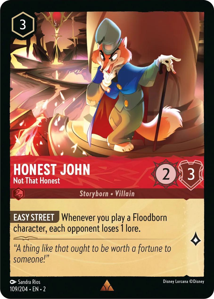 Honest John - Not That Honest - 109/204 [Rise Of The Floodborn] [Non-Foil]
