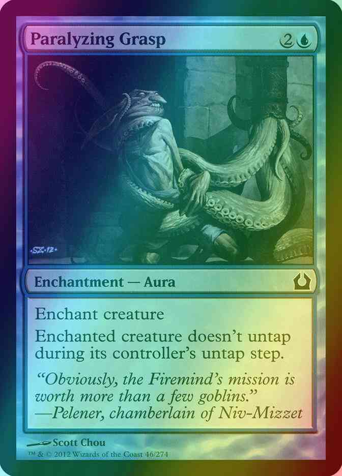 Paralyzing Grasp [46] [Return To Ravnica] [Foil]