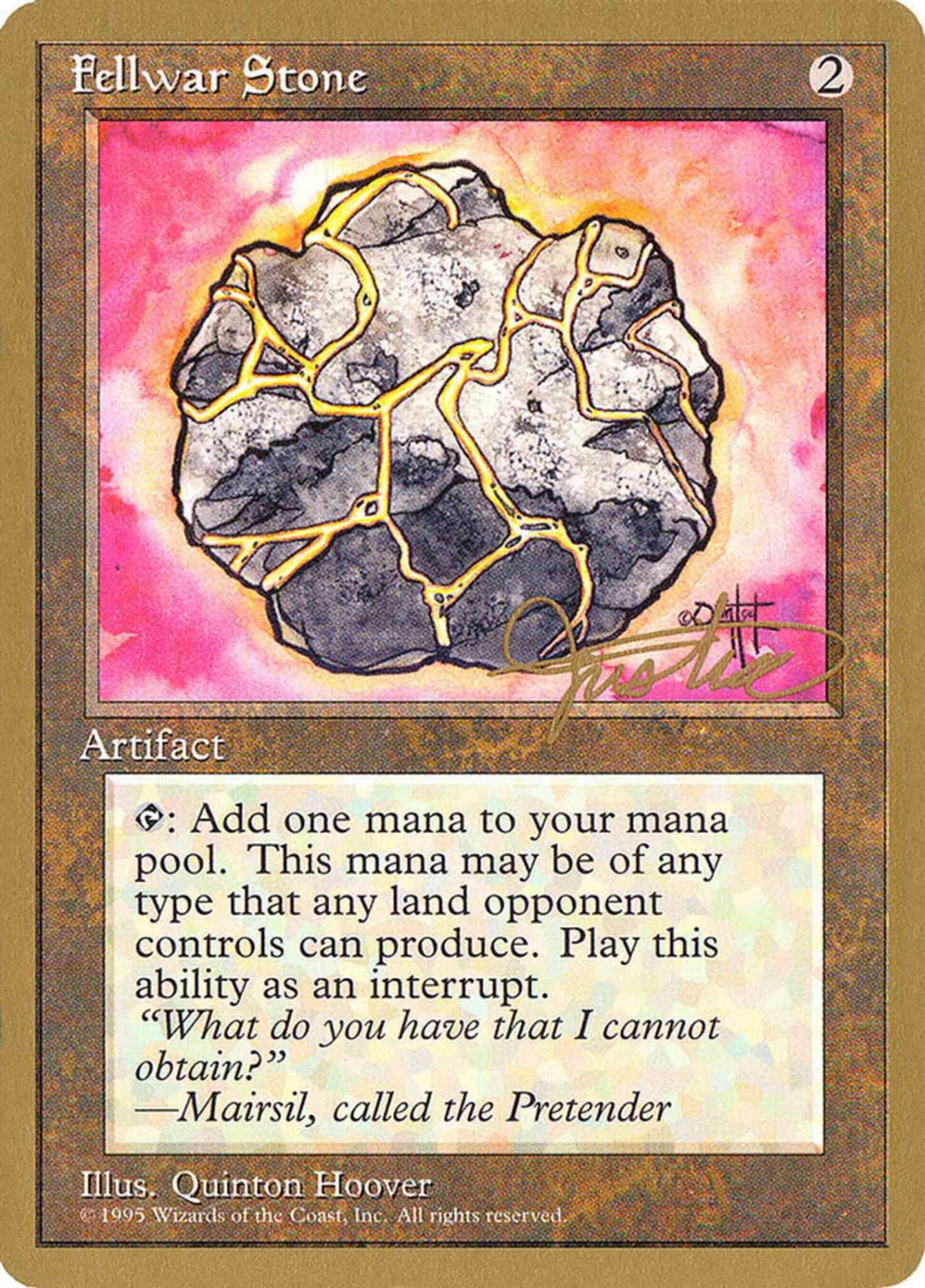 Fellwar Stone [mj319] [Mark Justice] [Pro Tour Collector Set] [Non-Foil]