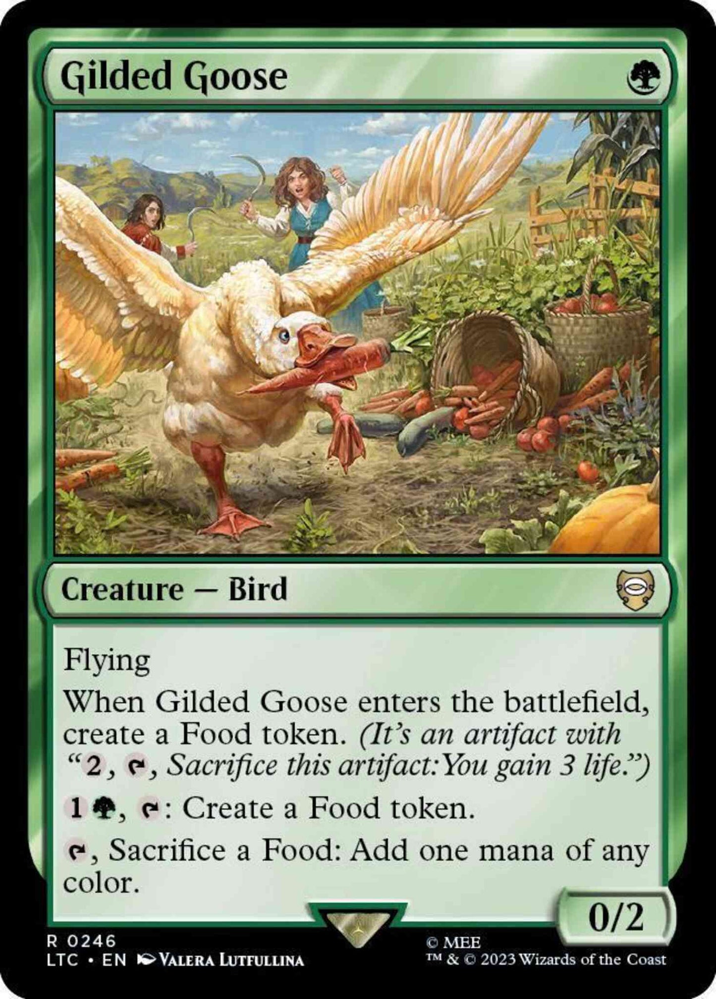 Gilded Goose [246] [The Lord of the Rings: Tales of Middle-earth: Commander] [Non-Foil]