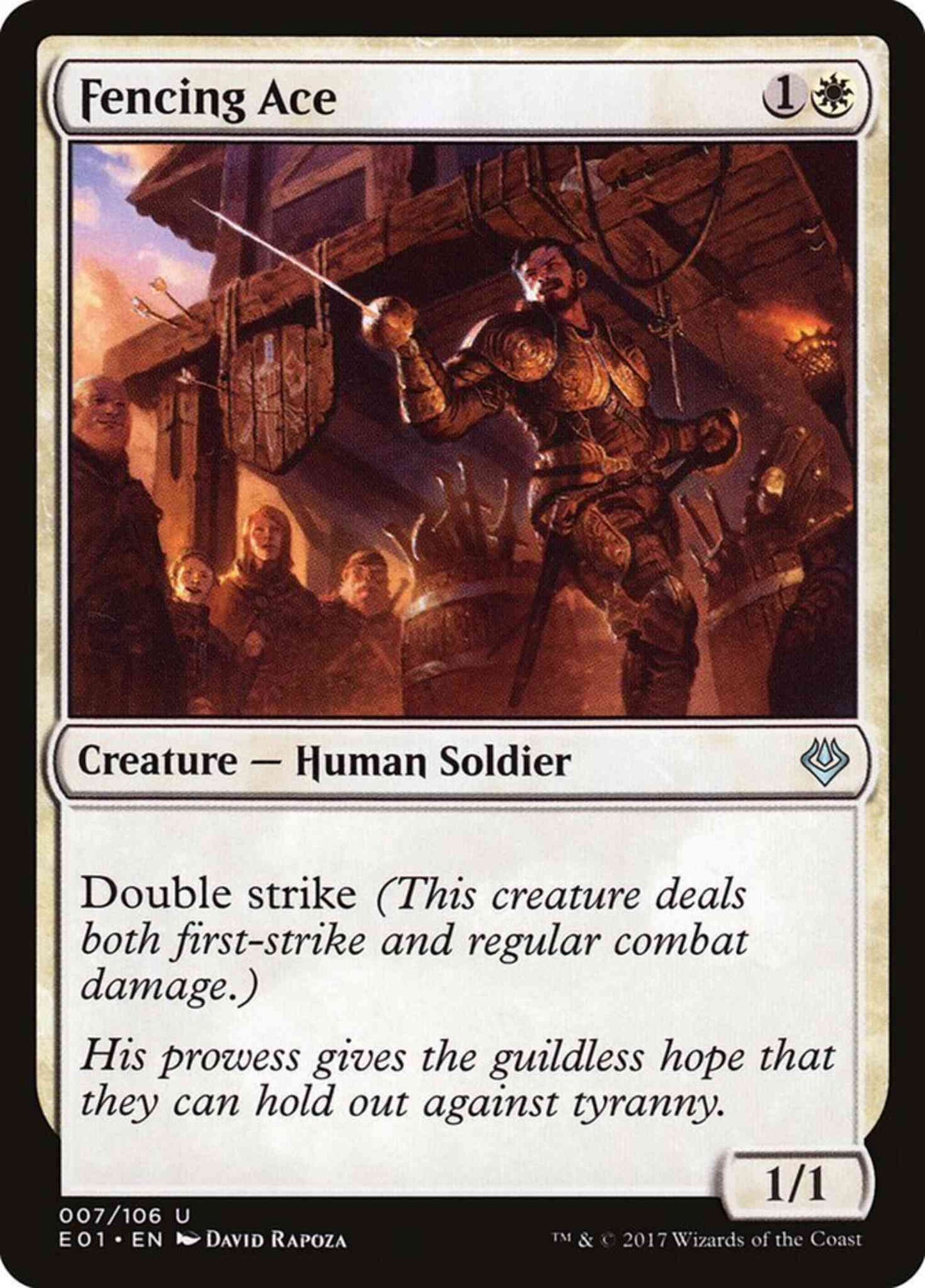 Fencing Ace [7] [Archenemy: Nicol Bolas] [Non-Foil]