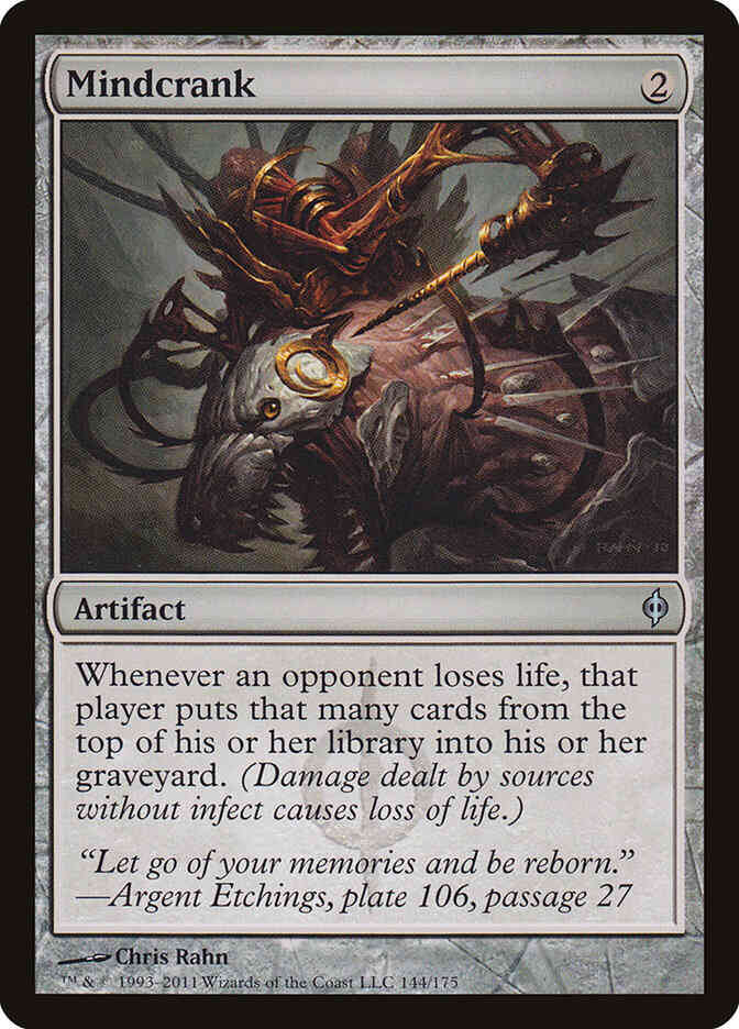Mindcrank [144] [New Phyrexia] [Non-Foil]