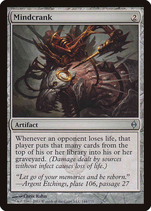 Mindcrank [144] [New Phyrexia] [Non-Foil]