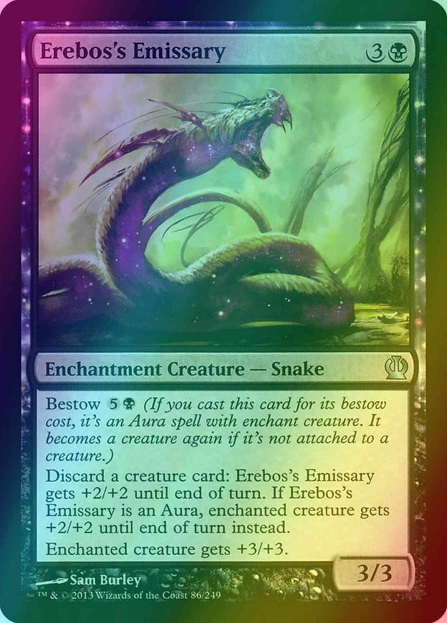 Erebos's Emissary [86] [Theros] [Foil]