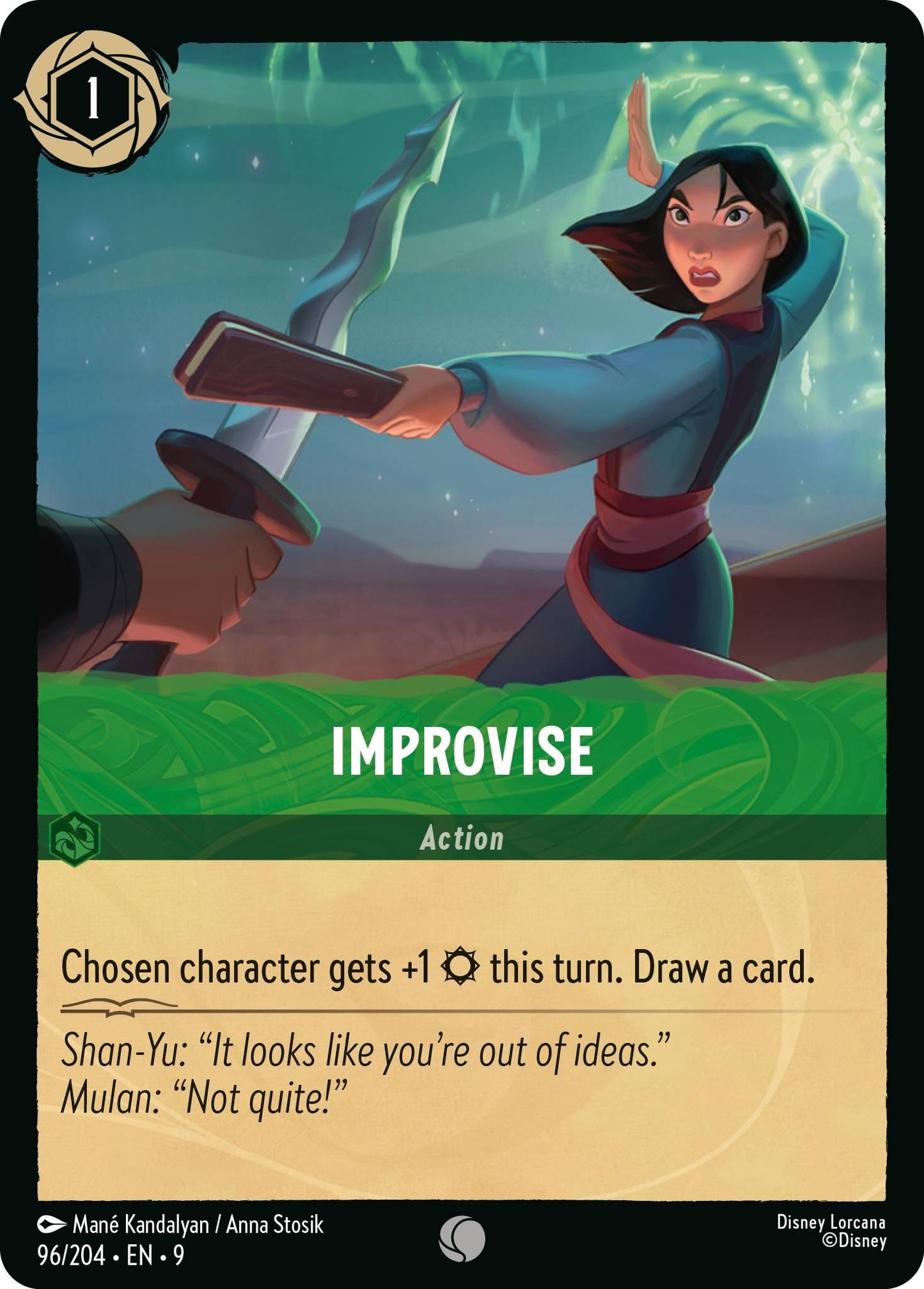 Improvise - 96/204 [Fabled] [Non-Foil]