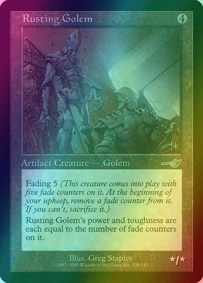 Rusting Golem [138] [Nemesis] [Foil]