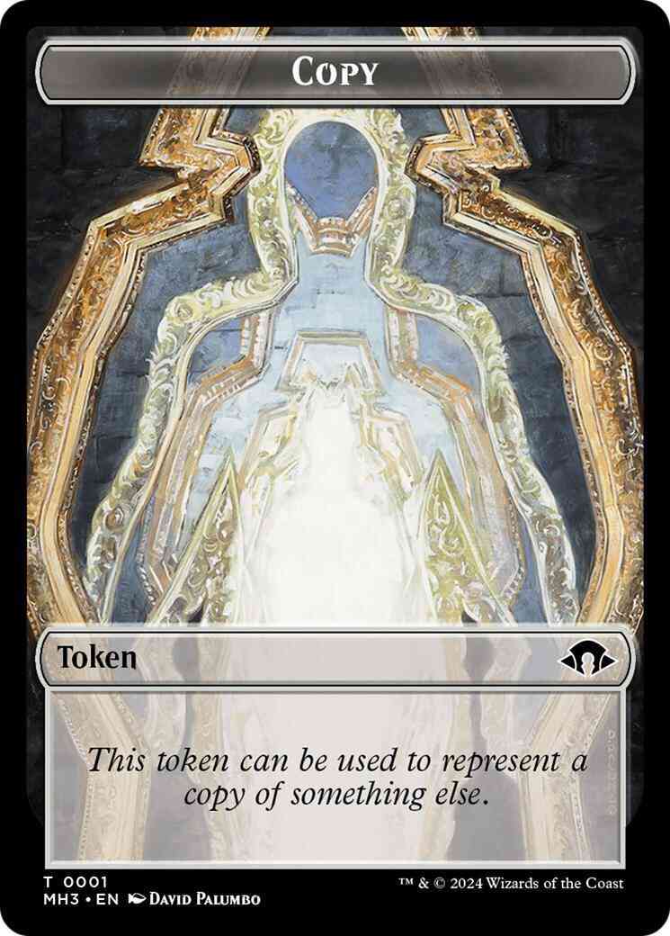 Copy Token (01) // Thopter Token (26) [Modern Horizons 3: Commander: Tokens] [Non-Foil]