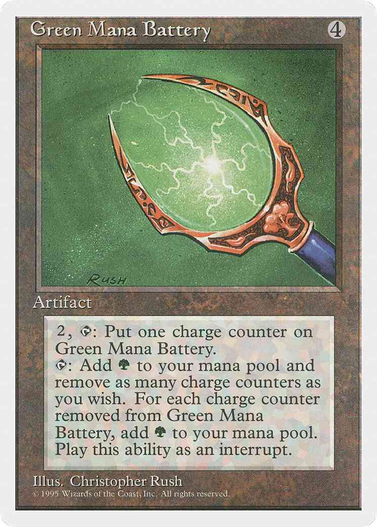 Green Mana Battery [323] [Fourth Edition] [Non-Foil]