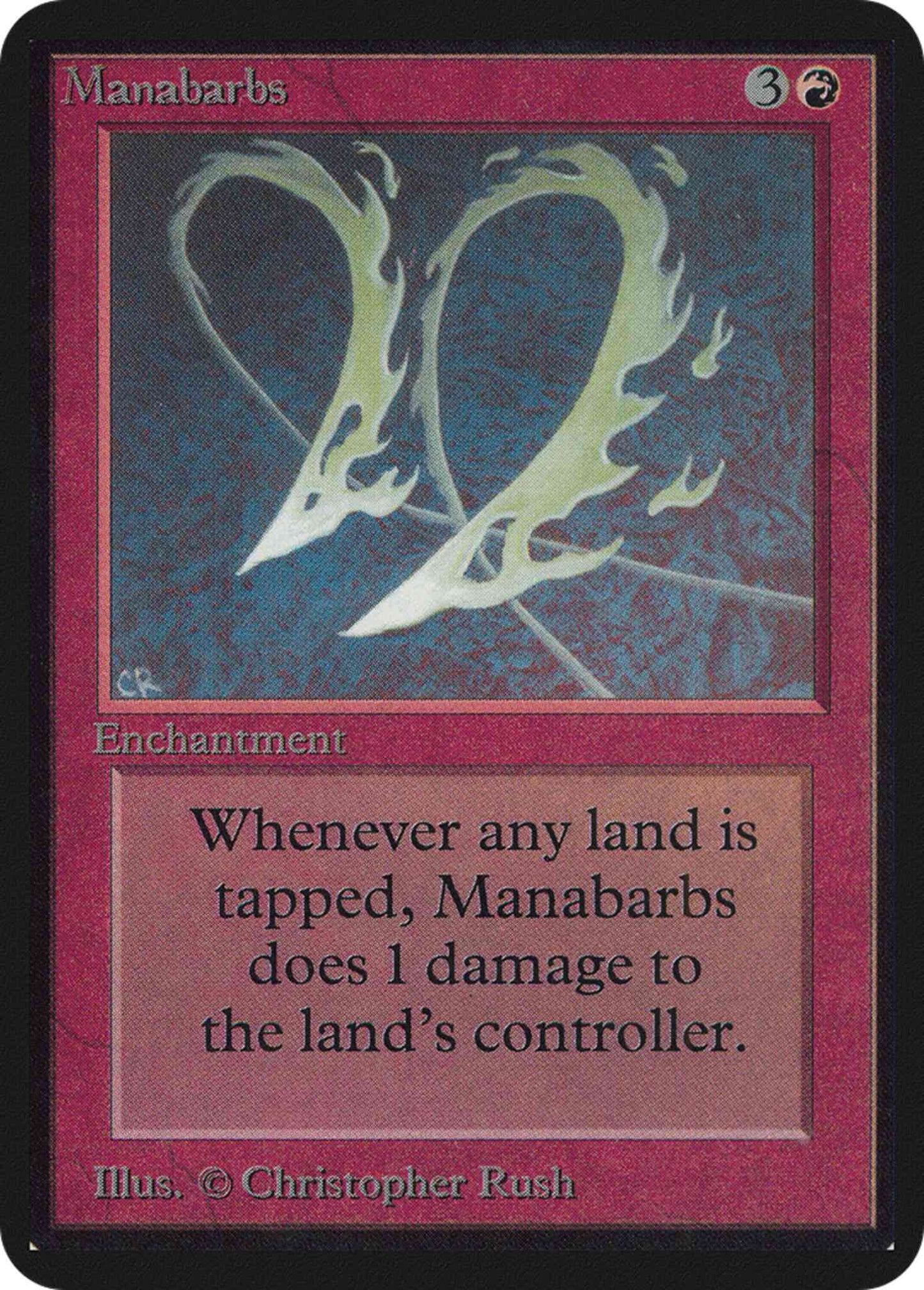 Manabarbs [163] [Limited Edition Alpha] [Non-Foil]