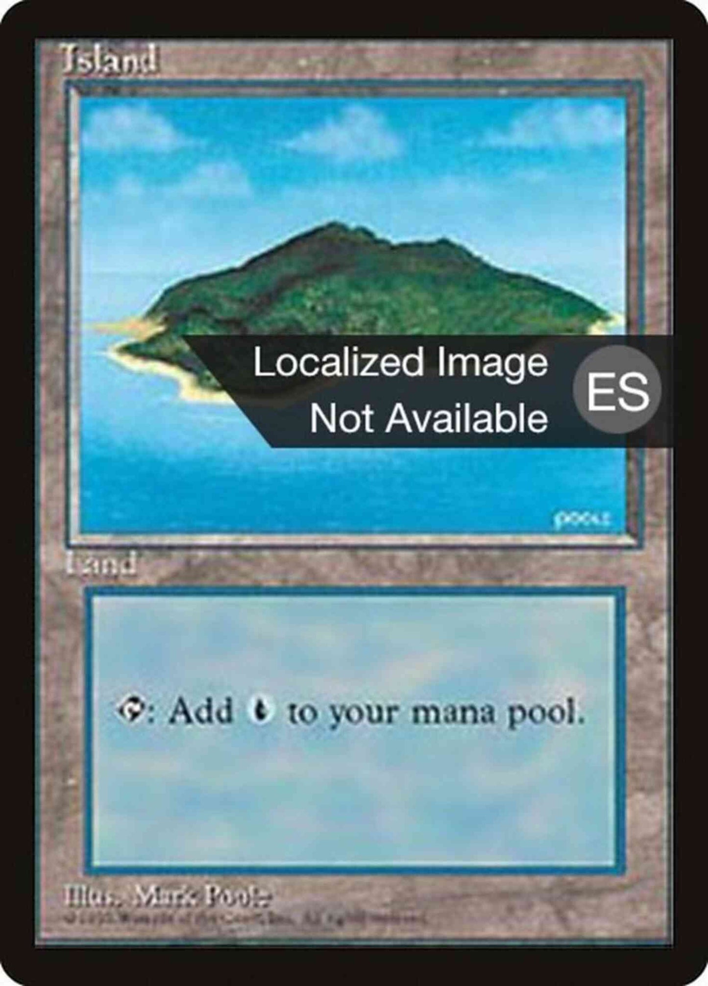 Island - Japanese [Green with Beach] [368] [Fourth Edition Black Border: Japanese] [Non-Foil]