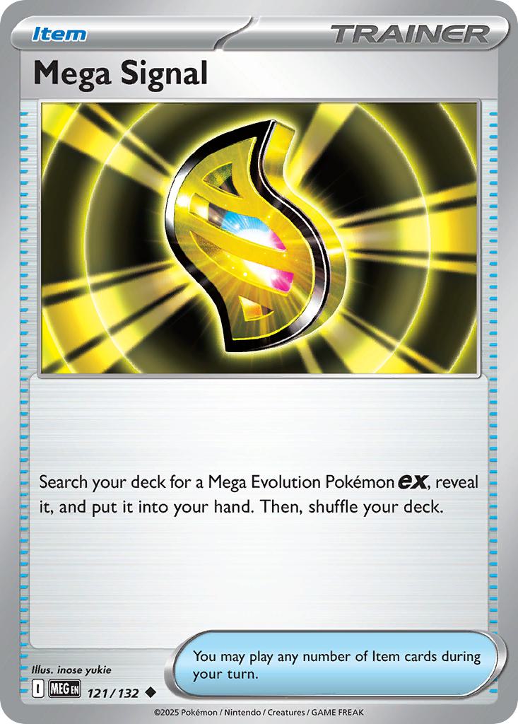 Mega Signal - 121/132 - Uncommon [me01-121] [Non-Holo]