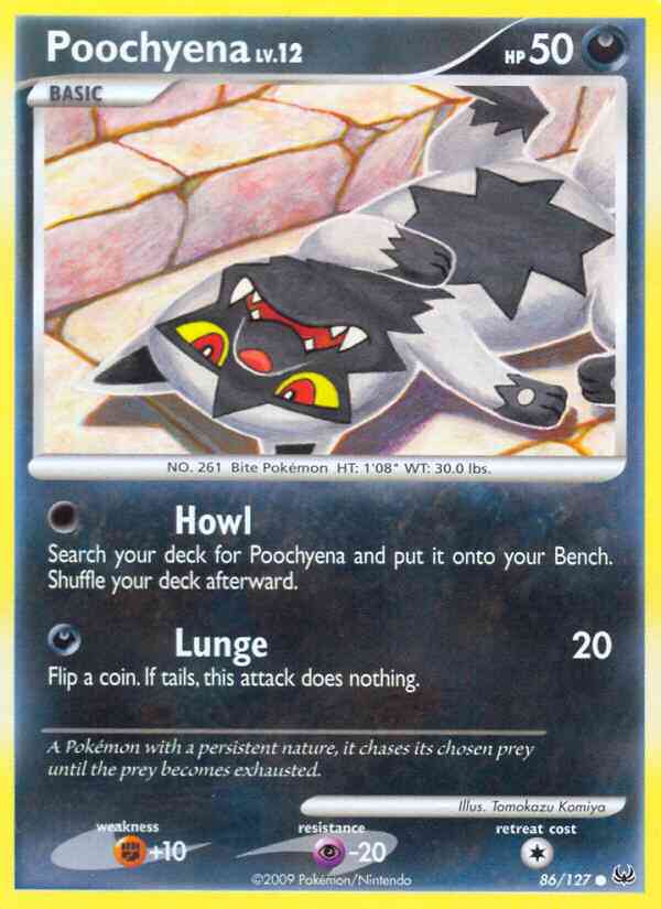 Poochyena - 86/127 - Common [pl1-86] [Reverse Holo]
