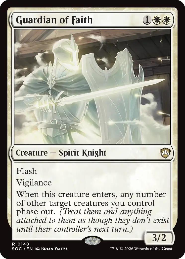 Guardian of Faith [148] [Secrets of Strixhaven: Commander] [Non-Foil]
