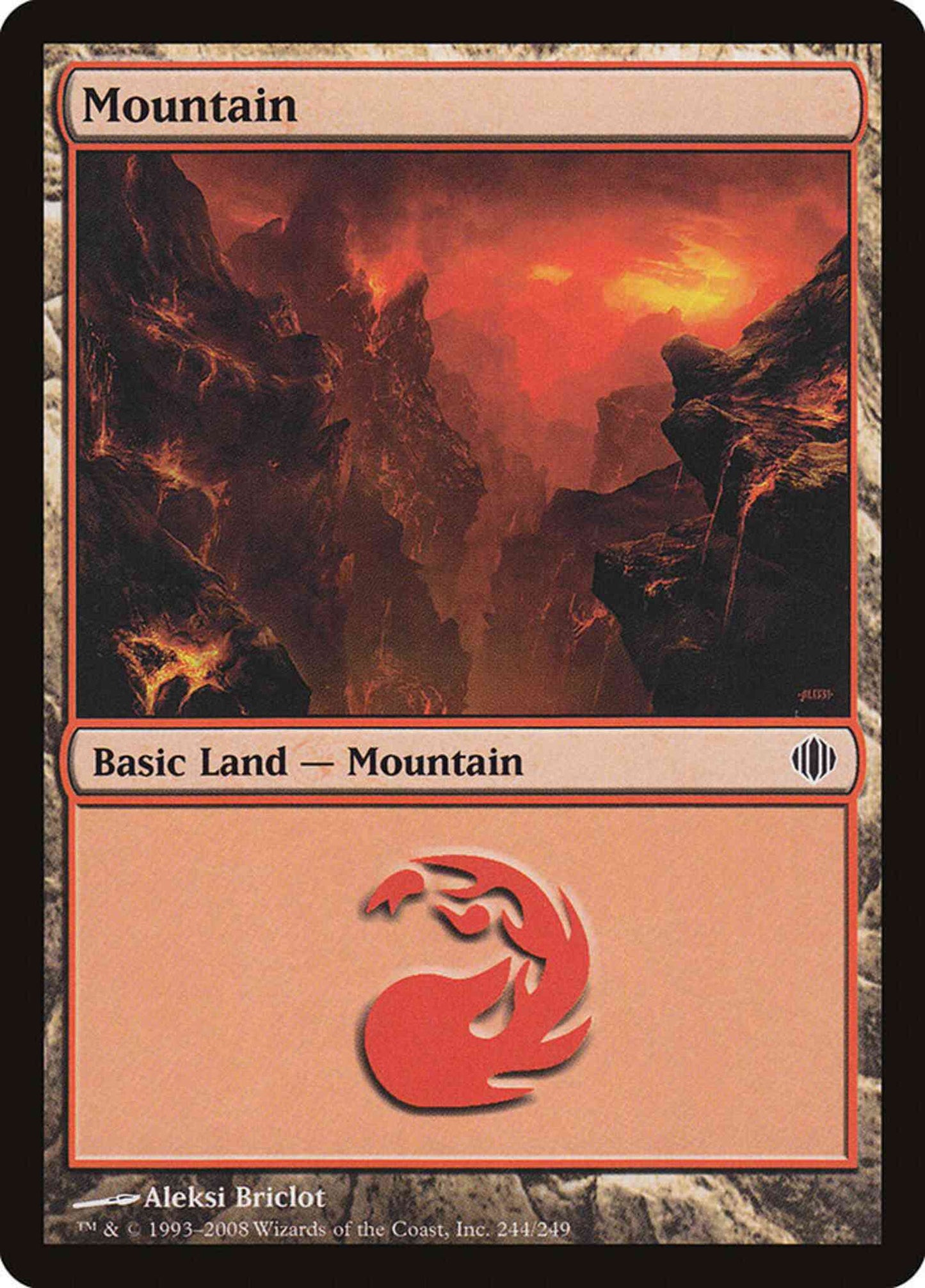 Mountain [244] [Shards Of Alara] [Non-Foil]