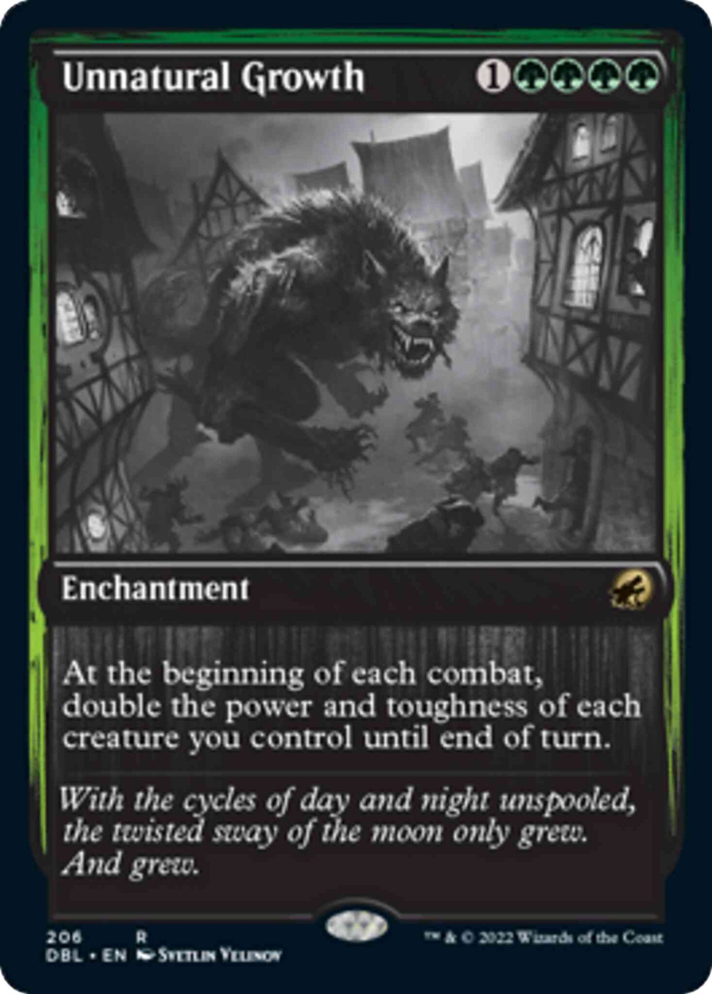 Unnatural Growth [206] [Innistrad: Double Feature] [Non-Foil]