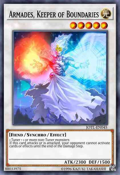 Armades, Keeper of Boundaries - PGL2-EN043 - Gold Rare - 1st Edition