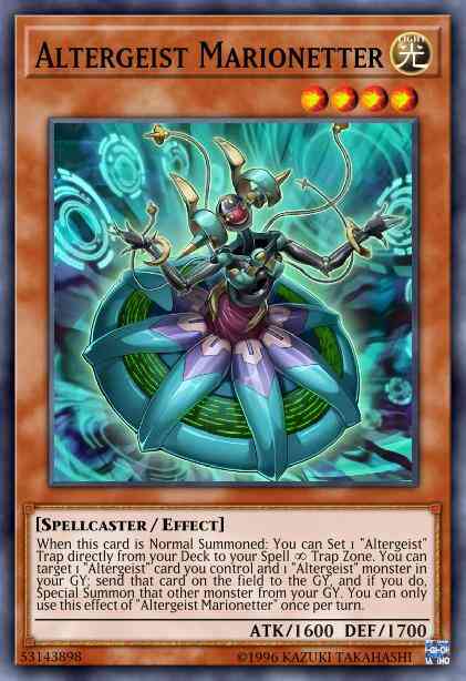 Altergeist Marionetter - CIBR-EN012 - Ultra Rare - 1st Edition