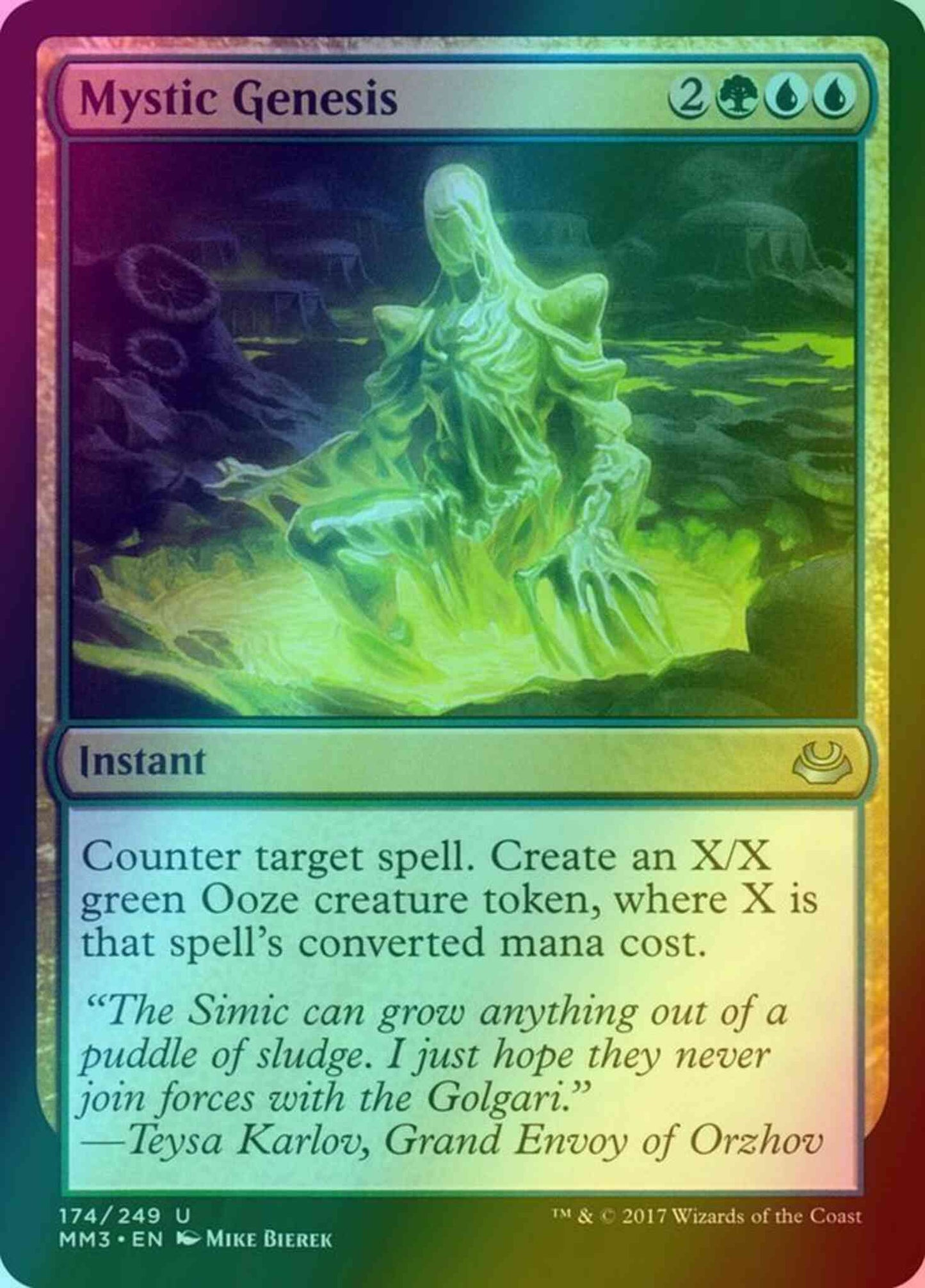 Mystic Genesis [174] [Modern Masters 2017] [Foil]