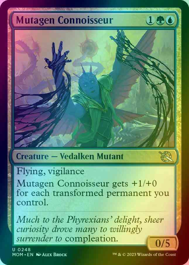 Mutagen Connoisseur [248] [March of the Machine] [Foil]