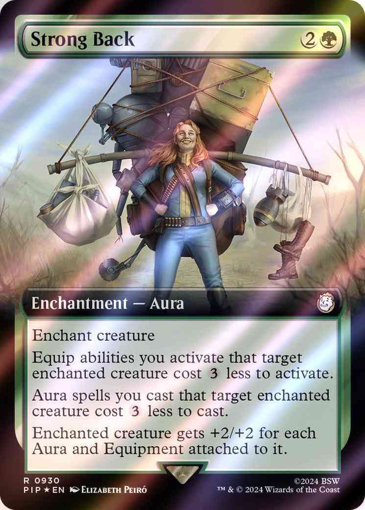 Strong Back [930] [Extended Art] [Fallout] [Surge Foil]