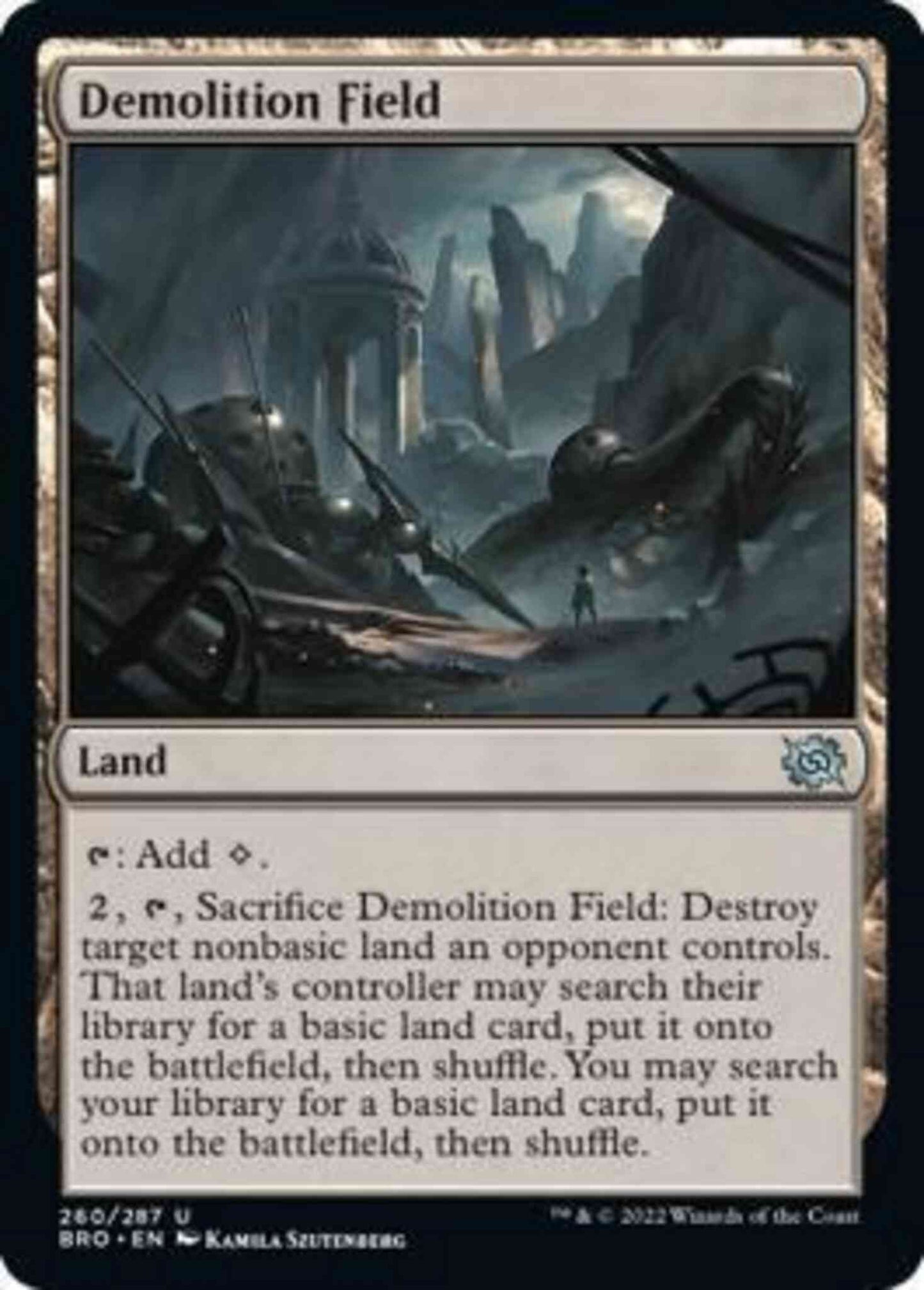 Demolition Field [260] [The Brothers' War] [Non-Foil]