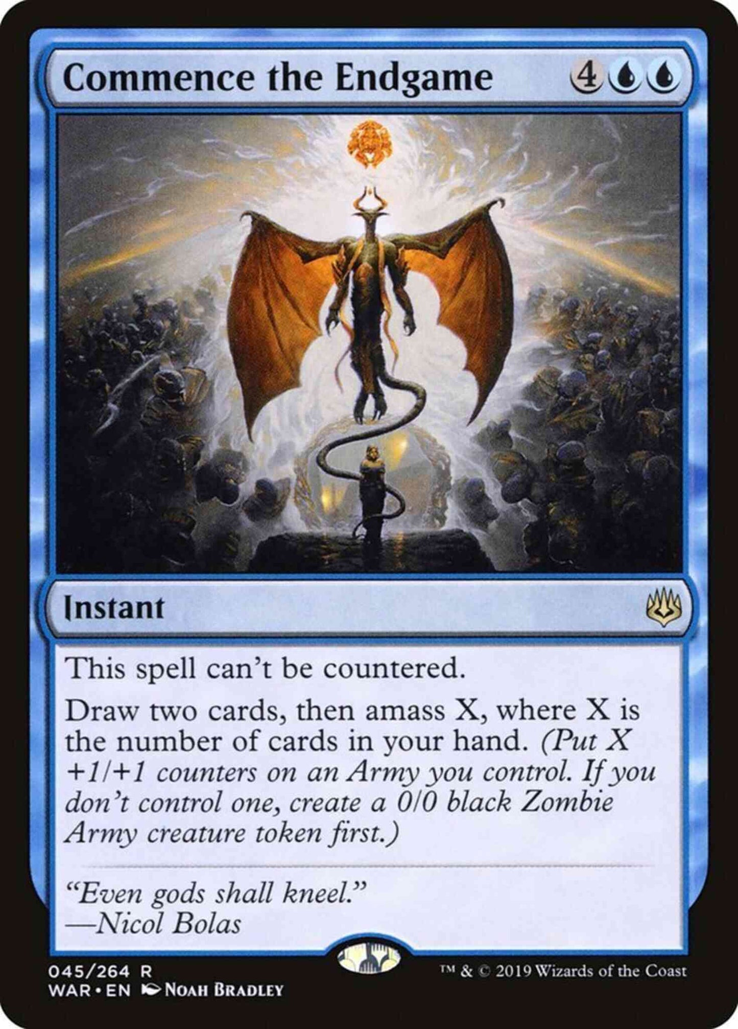 Commence the Endgame [45] [War of the Spark] [Non-Foil]