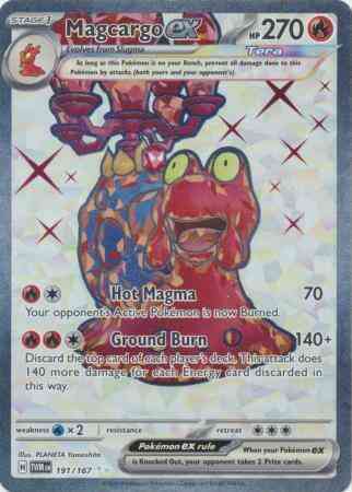Magcargo ex - 191/167 - Ultra Rare [sv06-191] [Ultra]