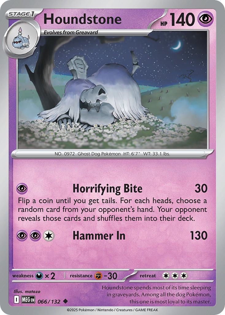 Houndstone - 066/132 - Uncommon [me01-066] [Non-Holo]
