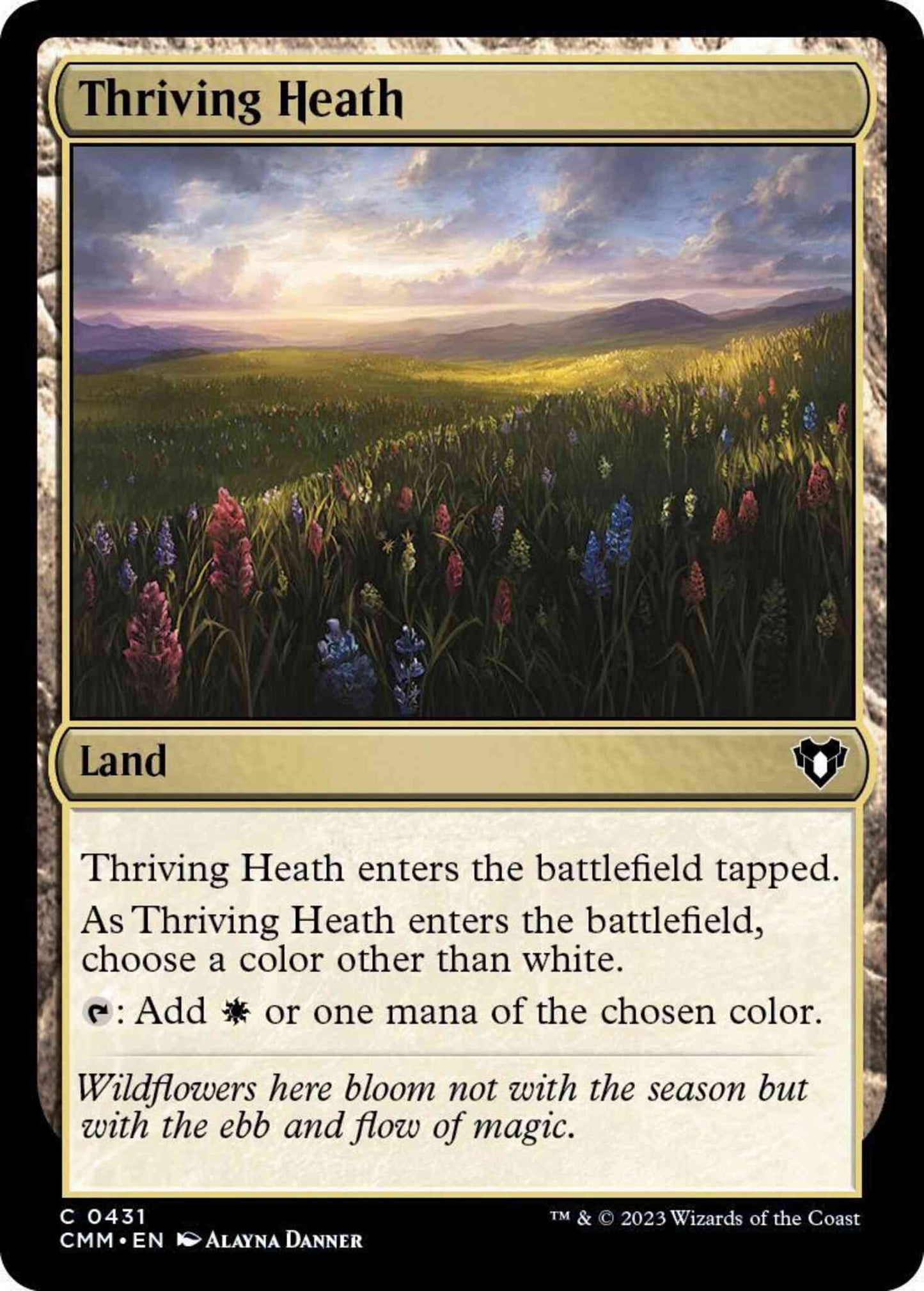 Thriving Heath [431] [Commander Masters] [Non-Foil]
