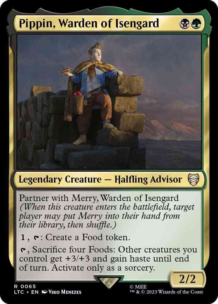 Pippin, Warden of Isengard [65] [The Lord of the Rings: Tales of Middle-earth: Commander] [Non-Foil]