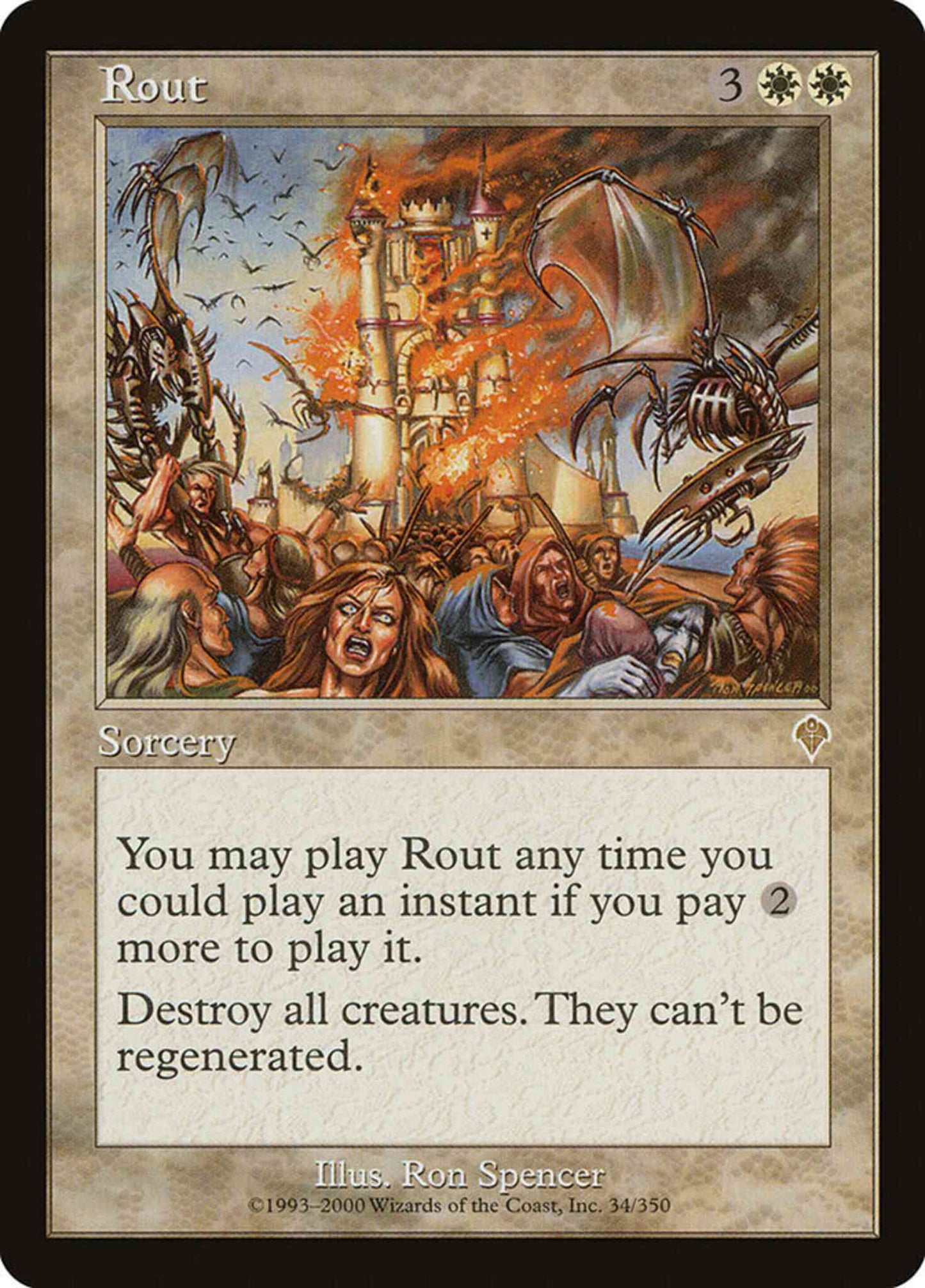 Rout [34] [Invasion] [Non-Foil]