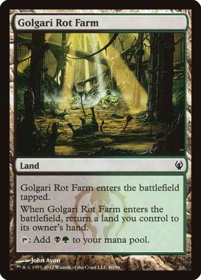 Golgari Rot Farm [80] [Duel Decks Izzet vs Golgari] [Non-Foil]